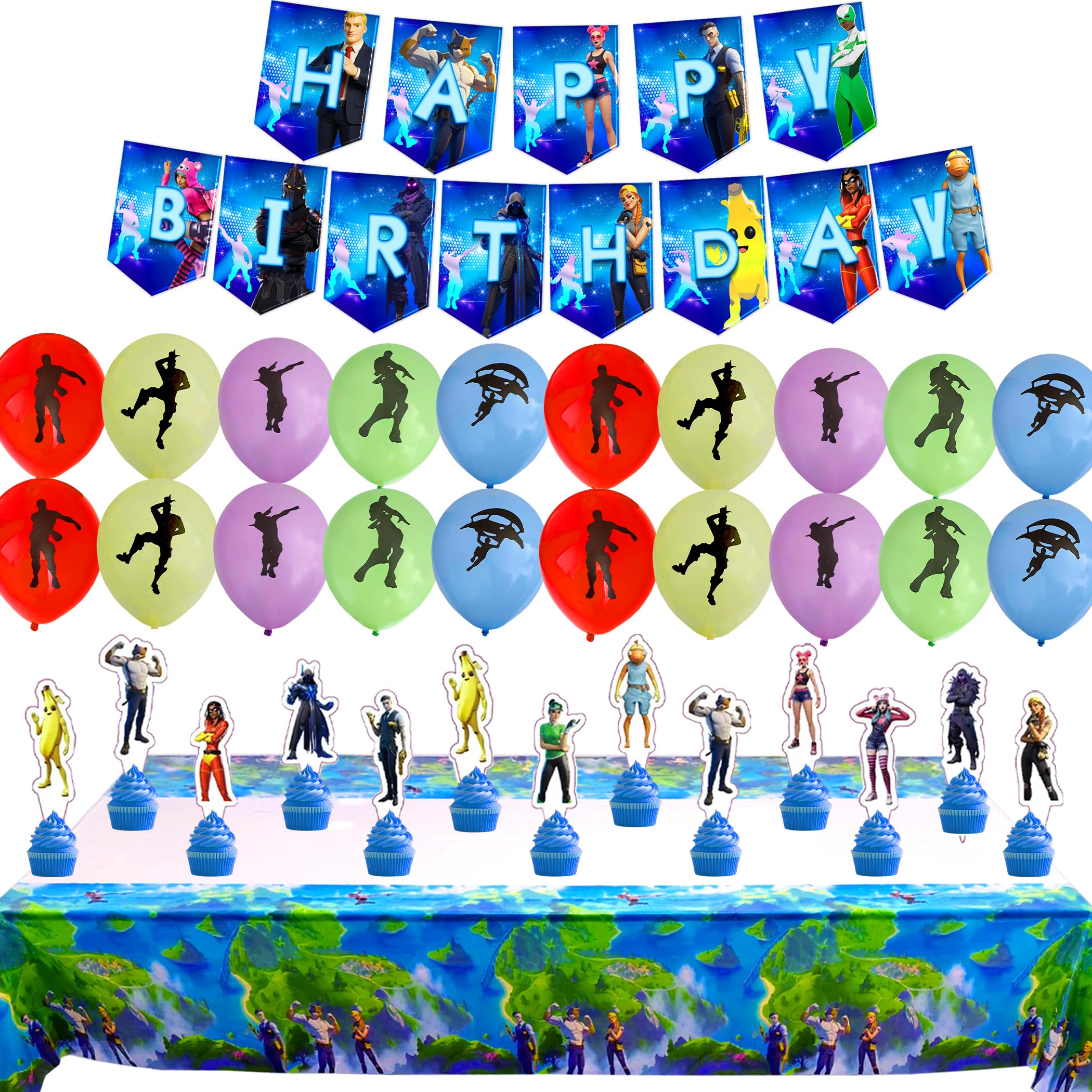 Birthday tapestry poster wall banner included
