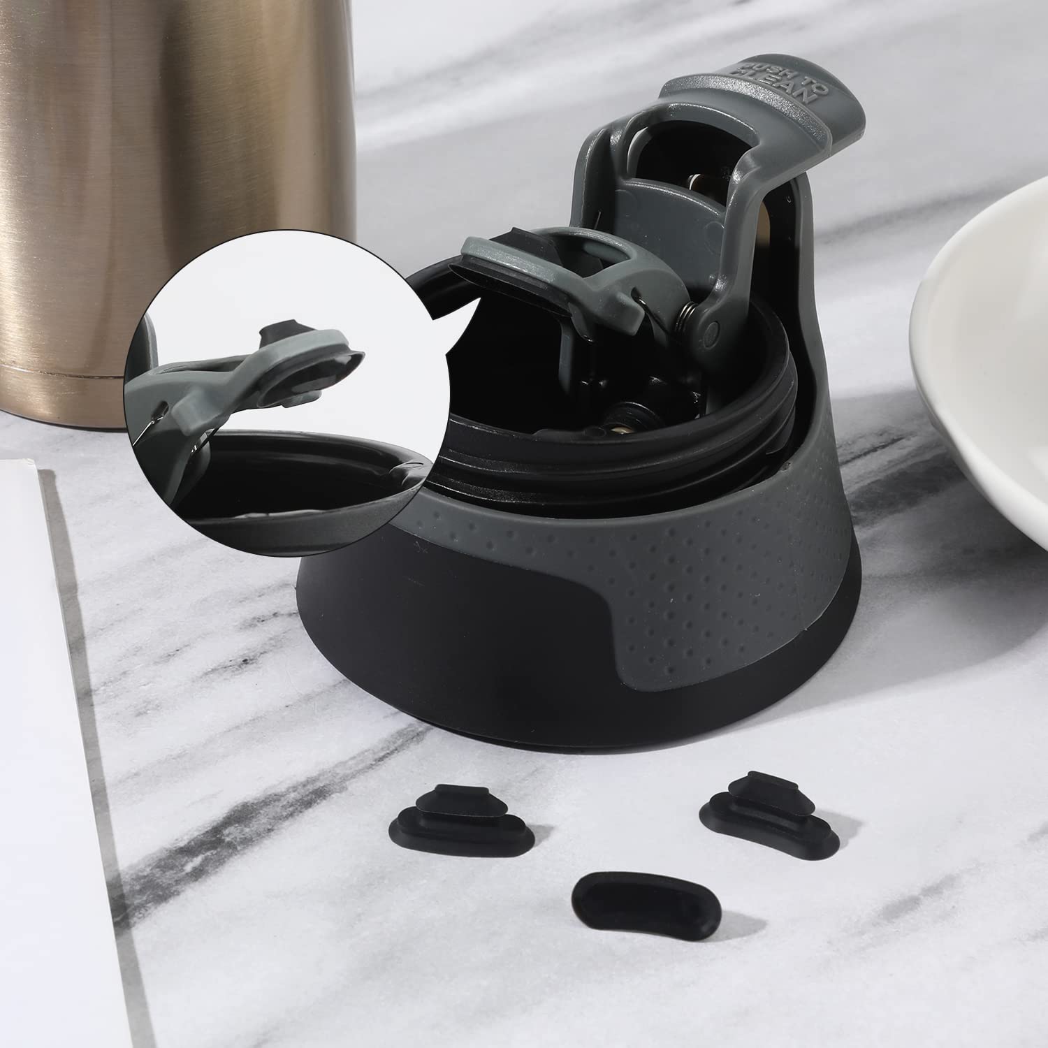 Travel mug stopper for Contigo Autoseal West Loop 16-24oz