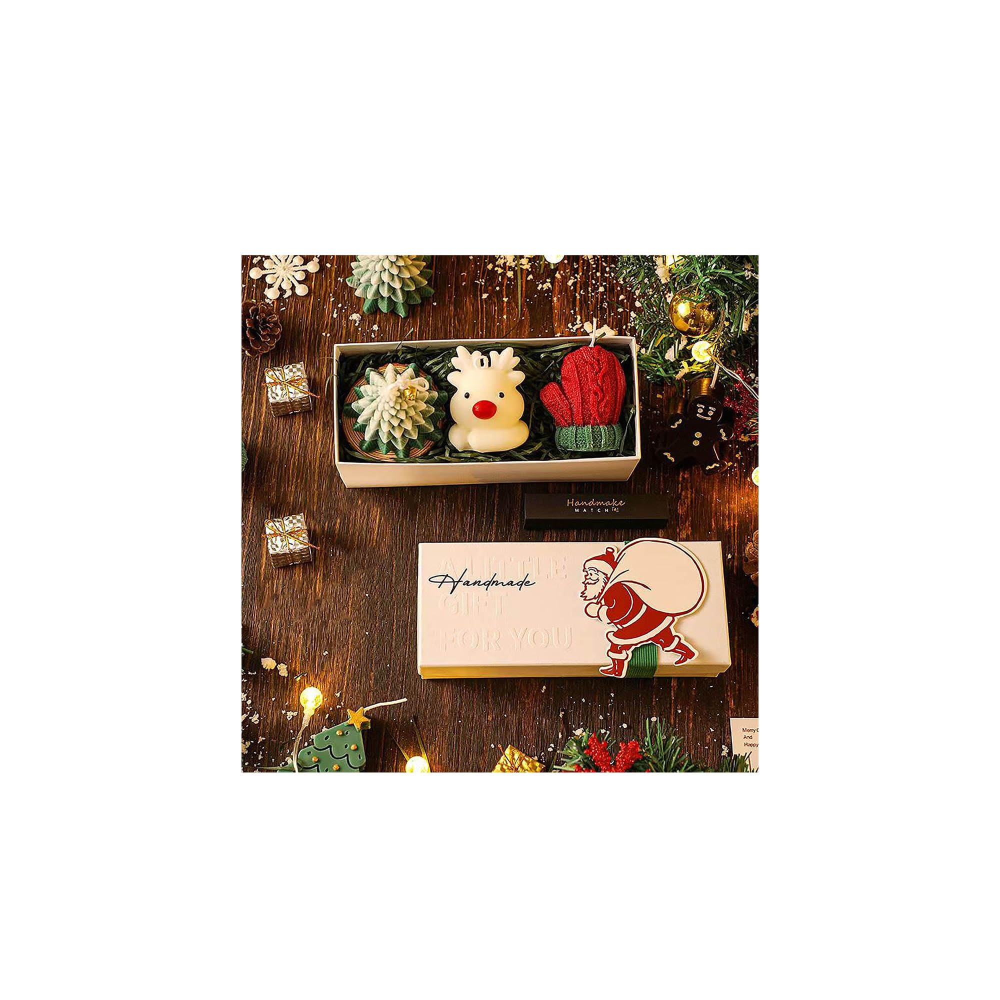 Cooary Christmas Juniper scented candle gift box