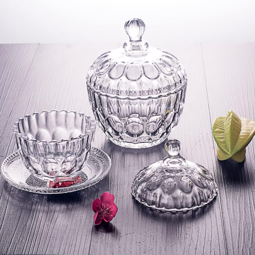 cookie jar clear glass 260ml