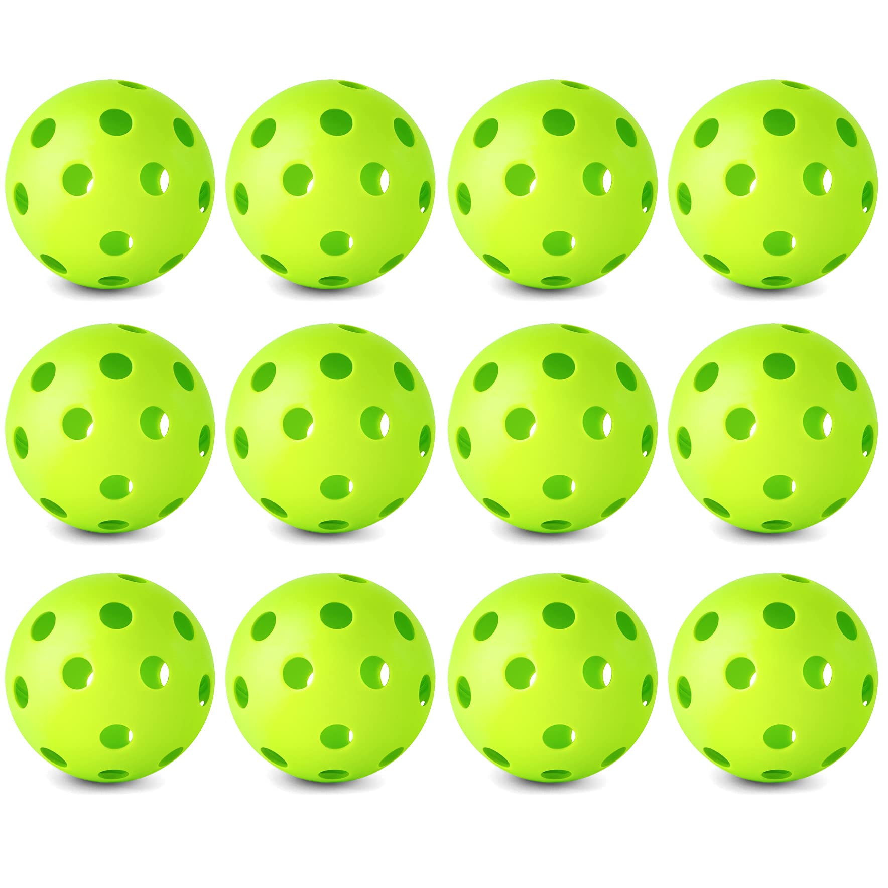 Plastic hollow training balls for baseball Coopay