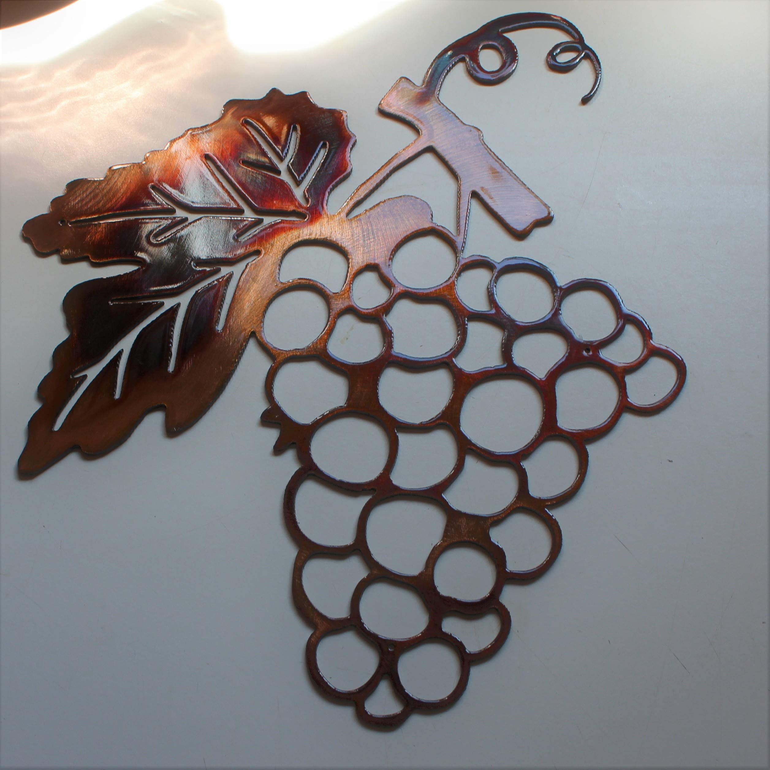 USA made grape wall art decor for wine bar
