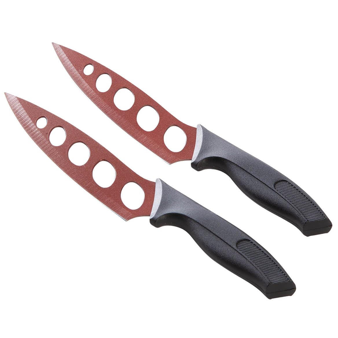 Copper Forever Knife set of 2 with copper coating and stainless steel core