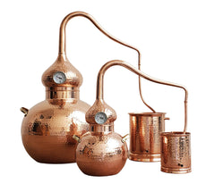 Copperholic 5 litres Pure Copper Alembic Still for whiskey and moonshine