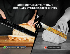 Premium Japanese high-carbon stainless steel blade