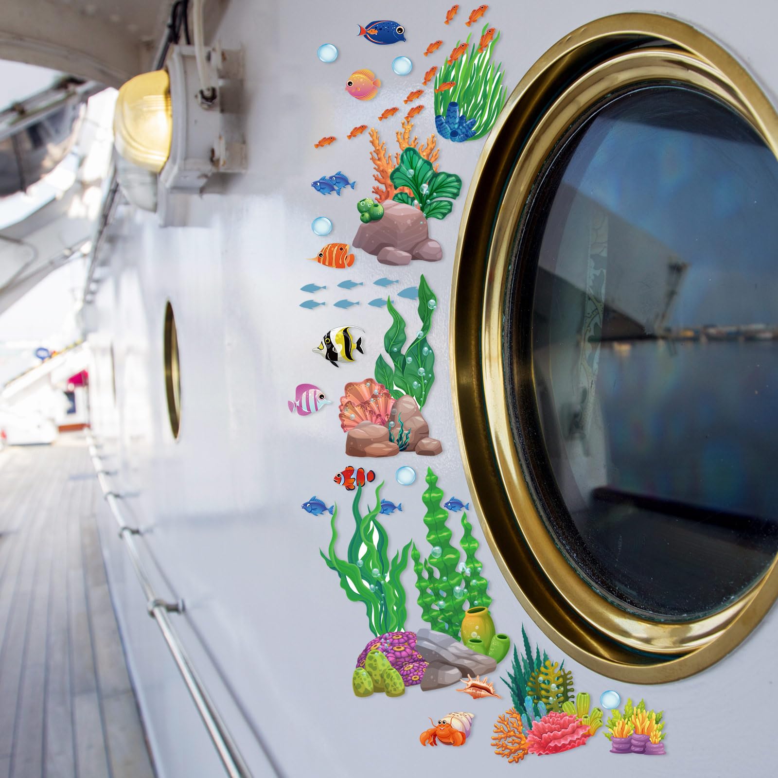 Cruise ship door decor magnets suitable for boats cars and lockers