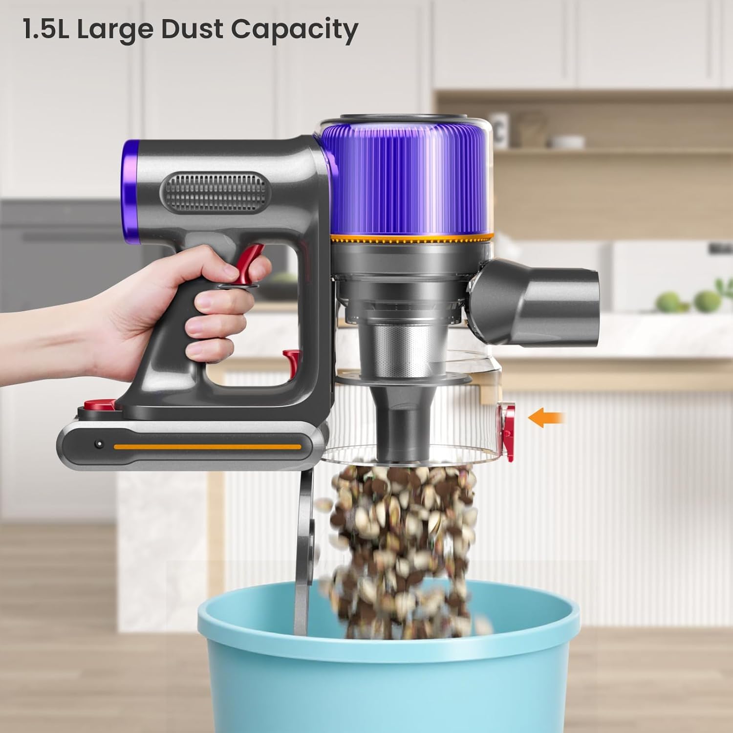 9-in-1 accessory set for cordless vacuum cleaner