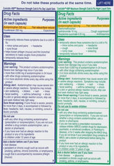 Day Night liquid gels bottle labeled Coricidin HBP