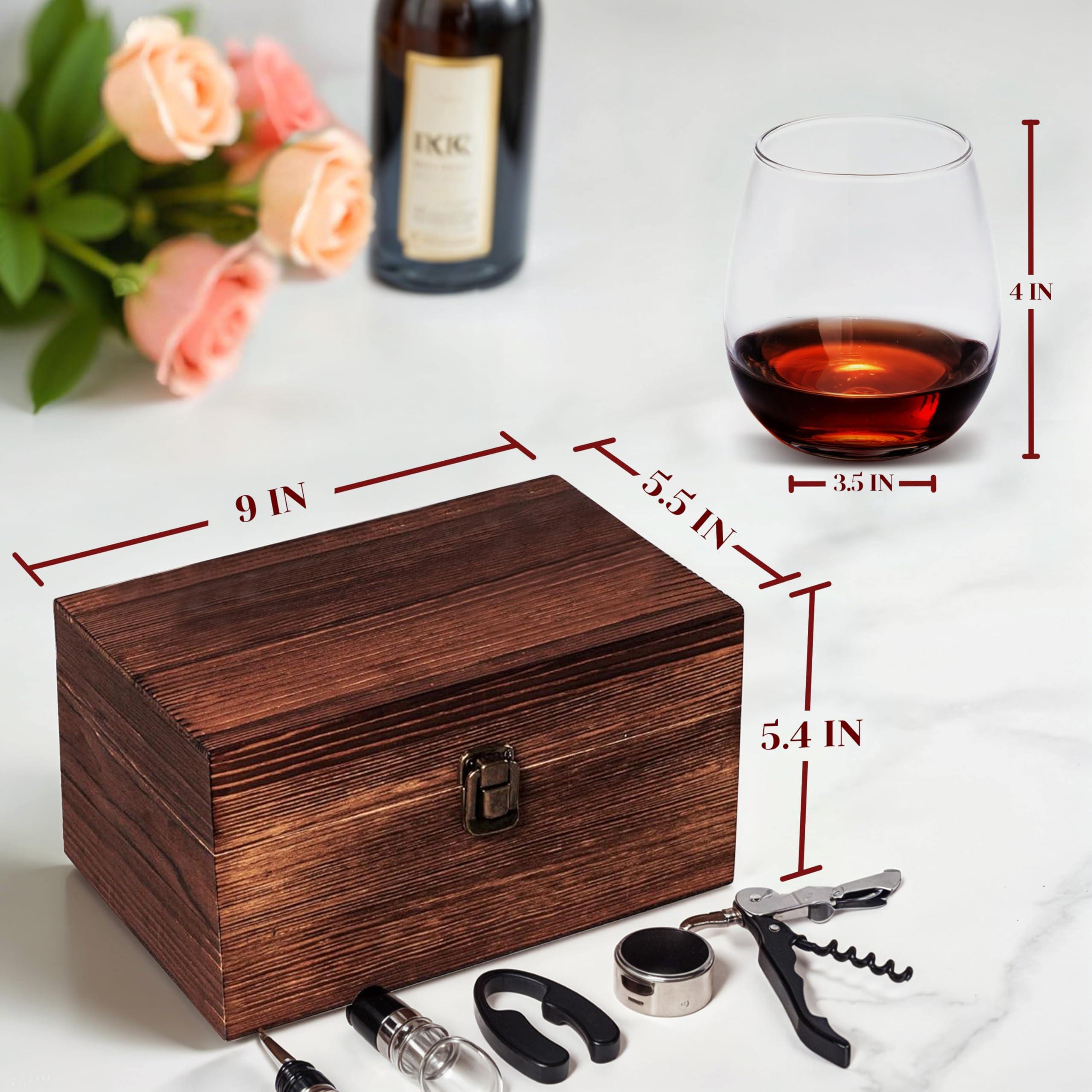 Romantic gift set for couples weddings anniversaries