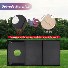 Carrying case included for outdoor use