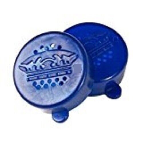 Blue caps for Corona Bottles used as salt and pepper shakers
