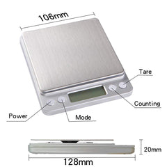 Cotchear LCD Digital Scale 3kg capacity display