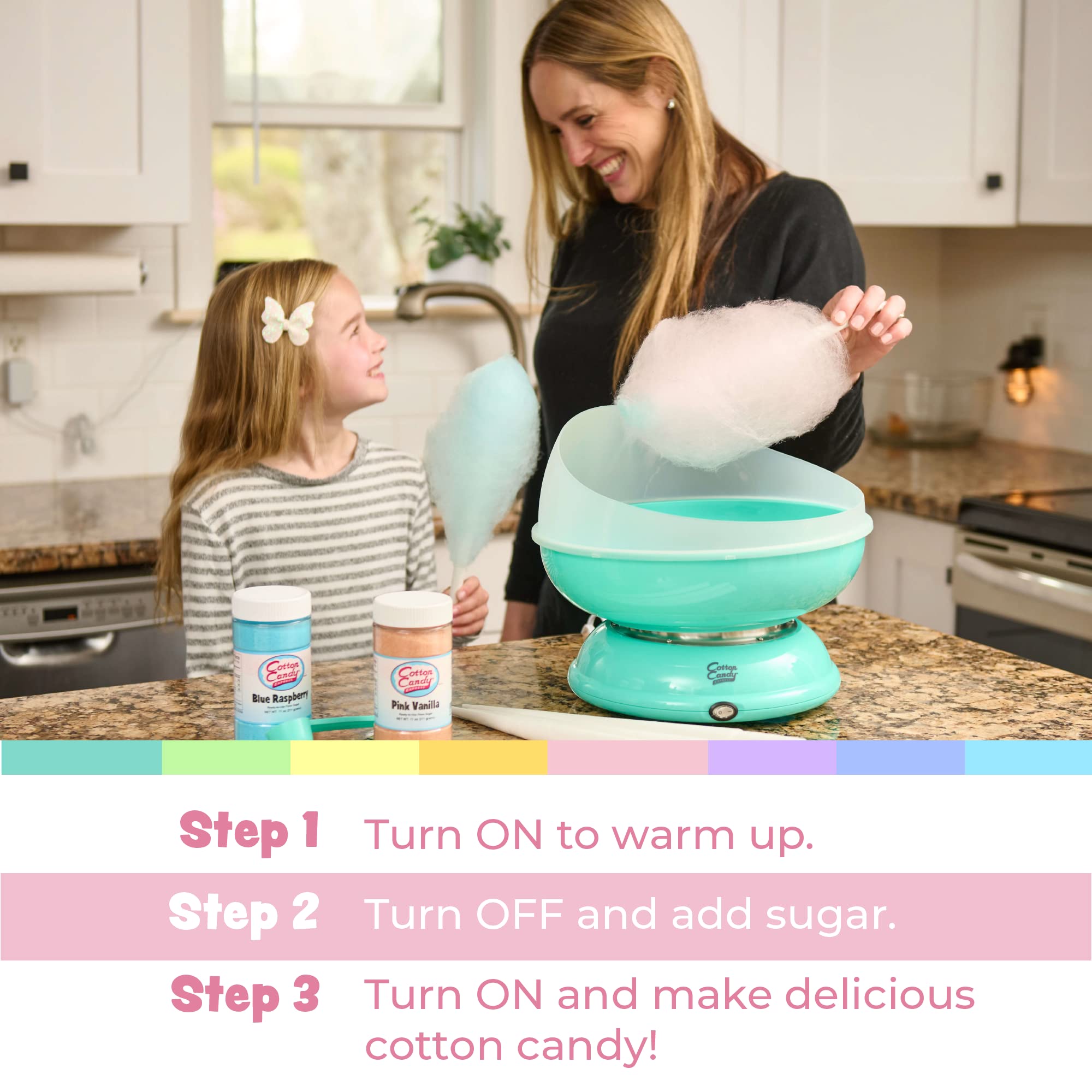 Grape floss sugar jar for CC1000-S