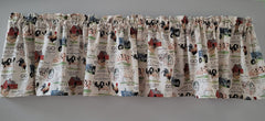 100% cotton Dairy Farm Themed valance