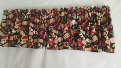 41-42 inch wide 15 inch long curtain close up