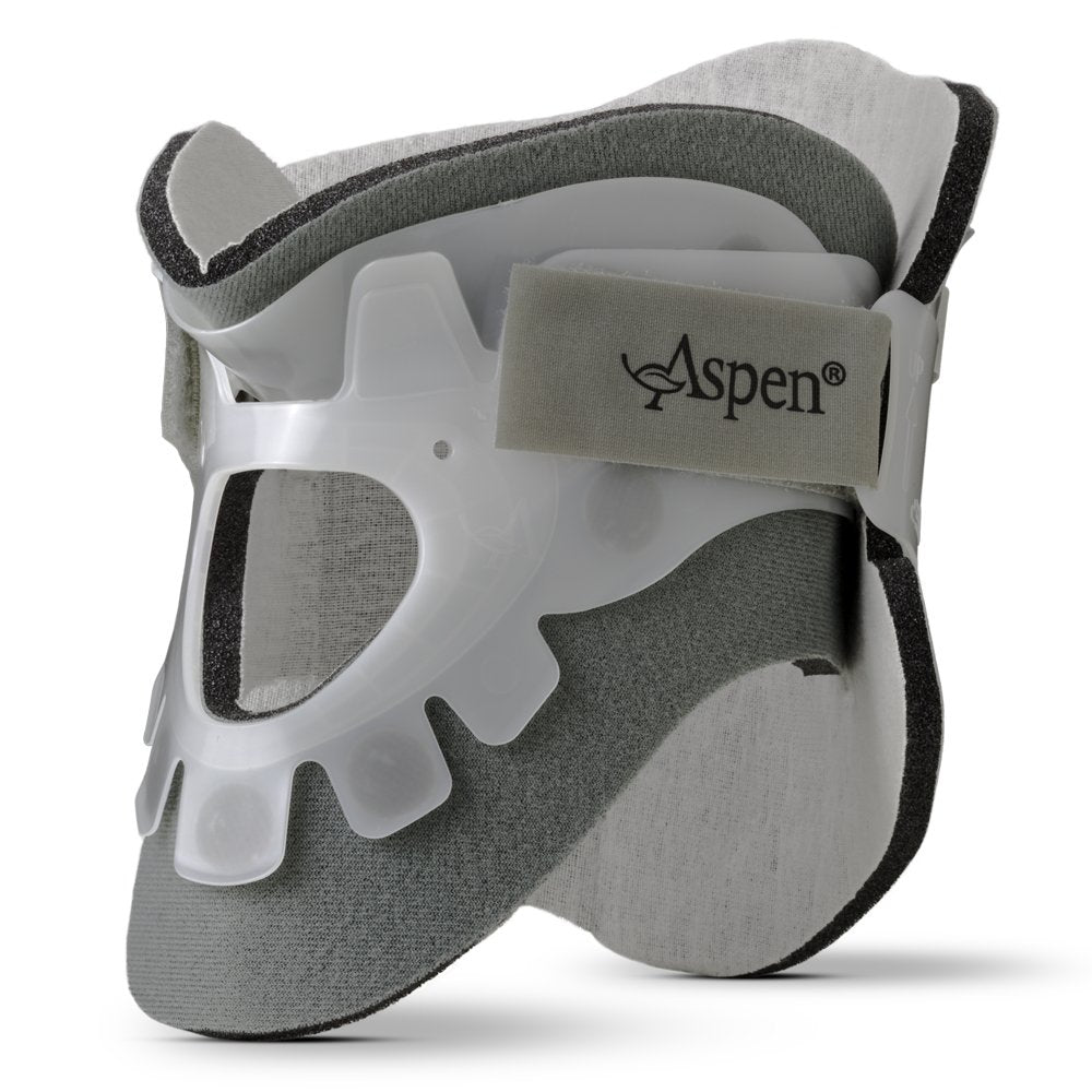 Broad contact surfaces minimize hotspots on cervical collar