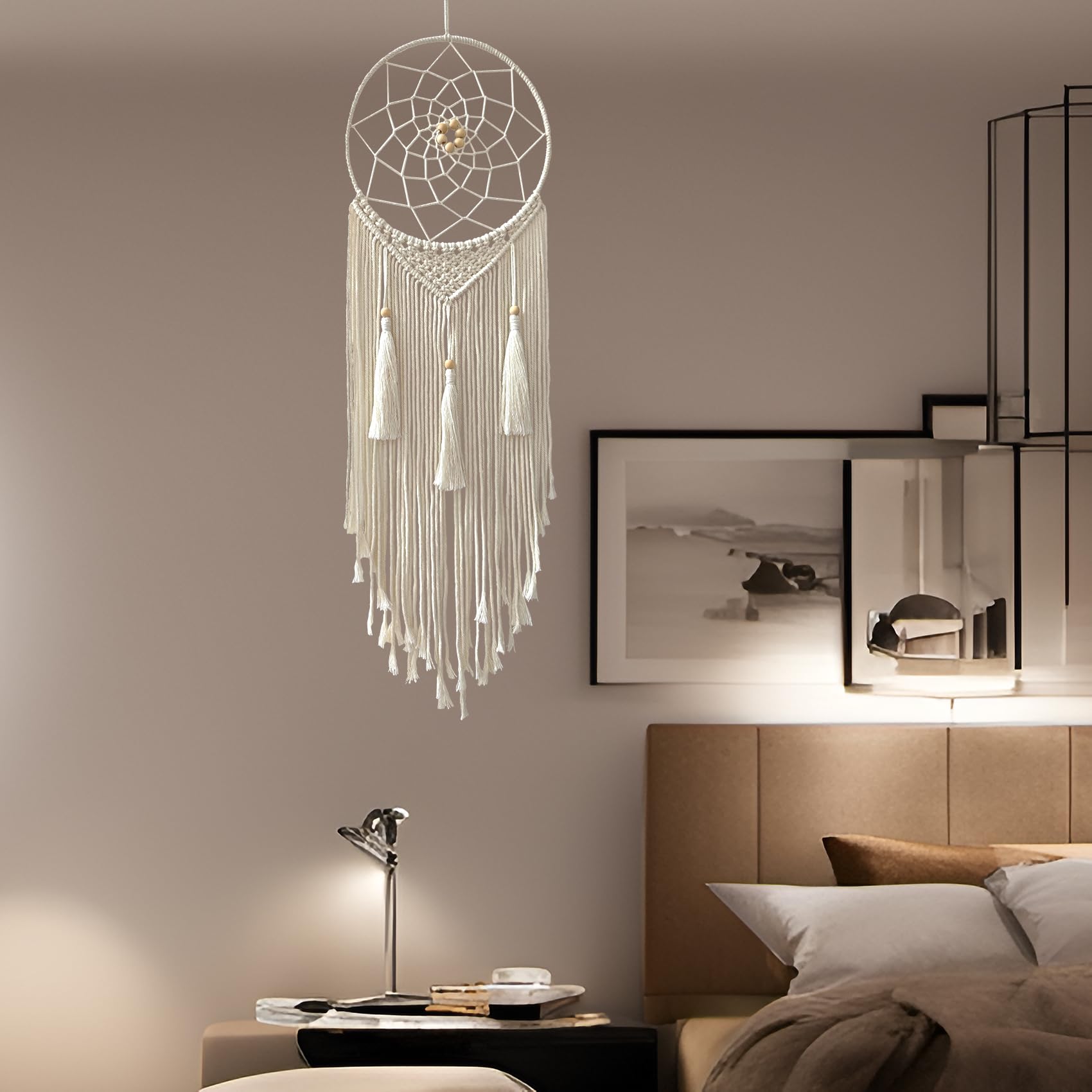Boho wall art dream catcher for weddings and parties
