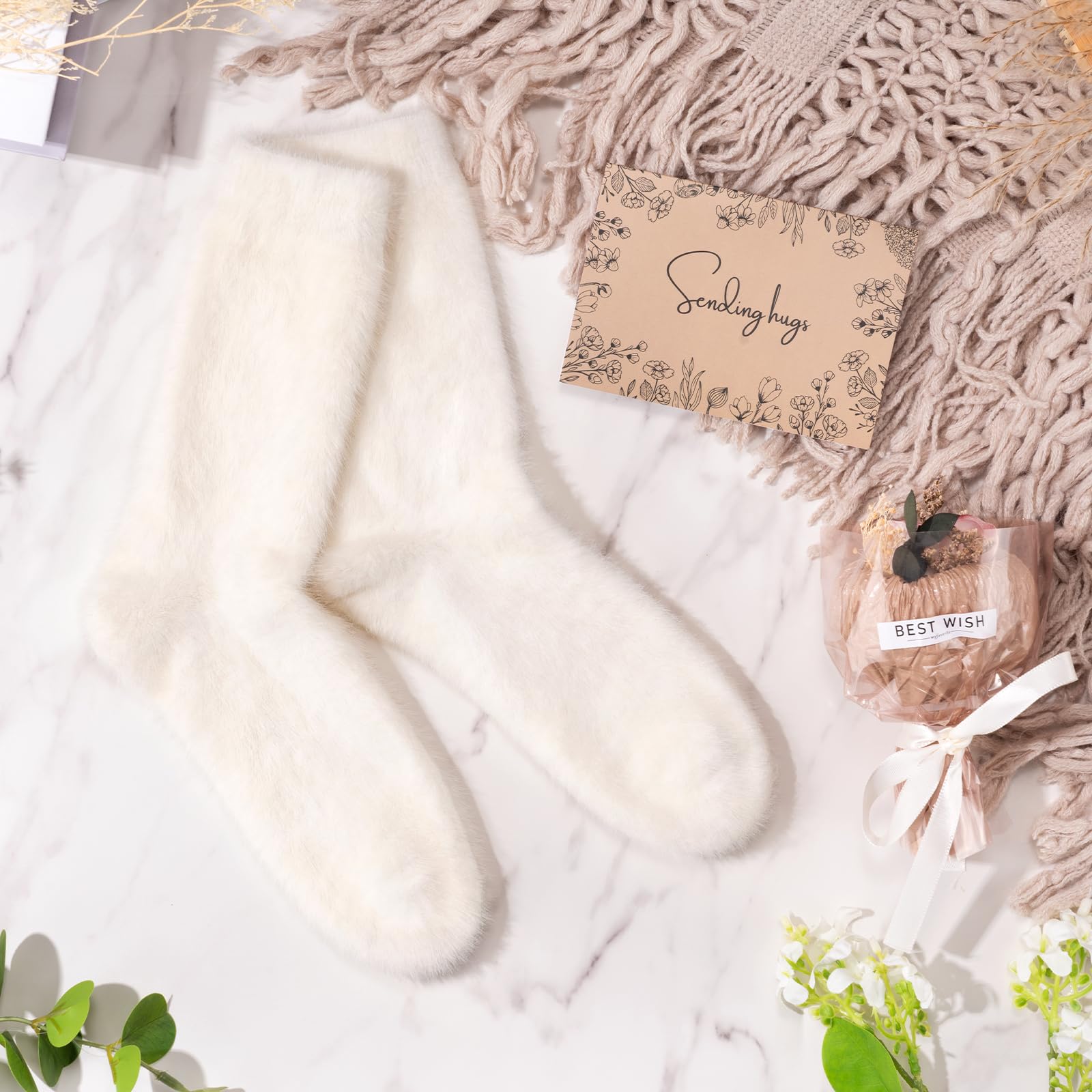 cotton socks for warmth and comfort