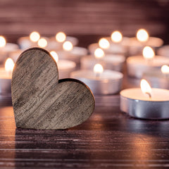 Tea light candles for tables weddings and parties 25 pack