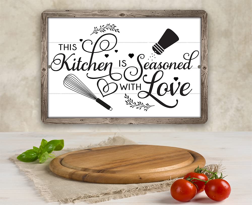 Country Home Eat Sign farmhouse kitchen decor metal sign