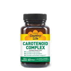 Country Life Carotenoid Complex bottle with 60 softgels