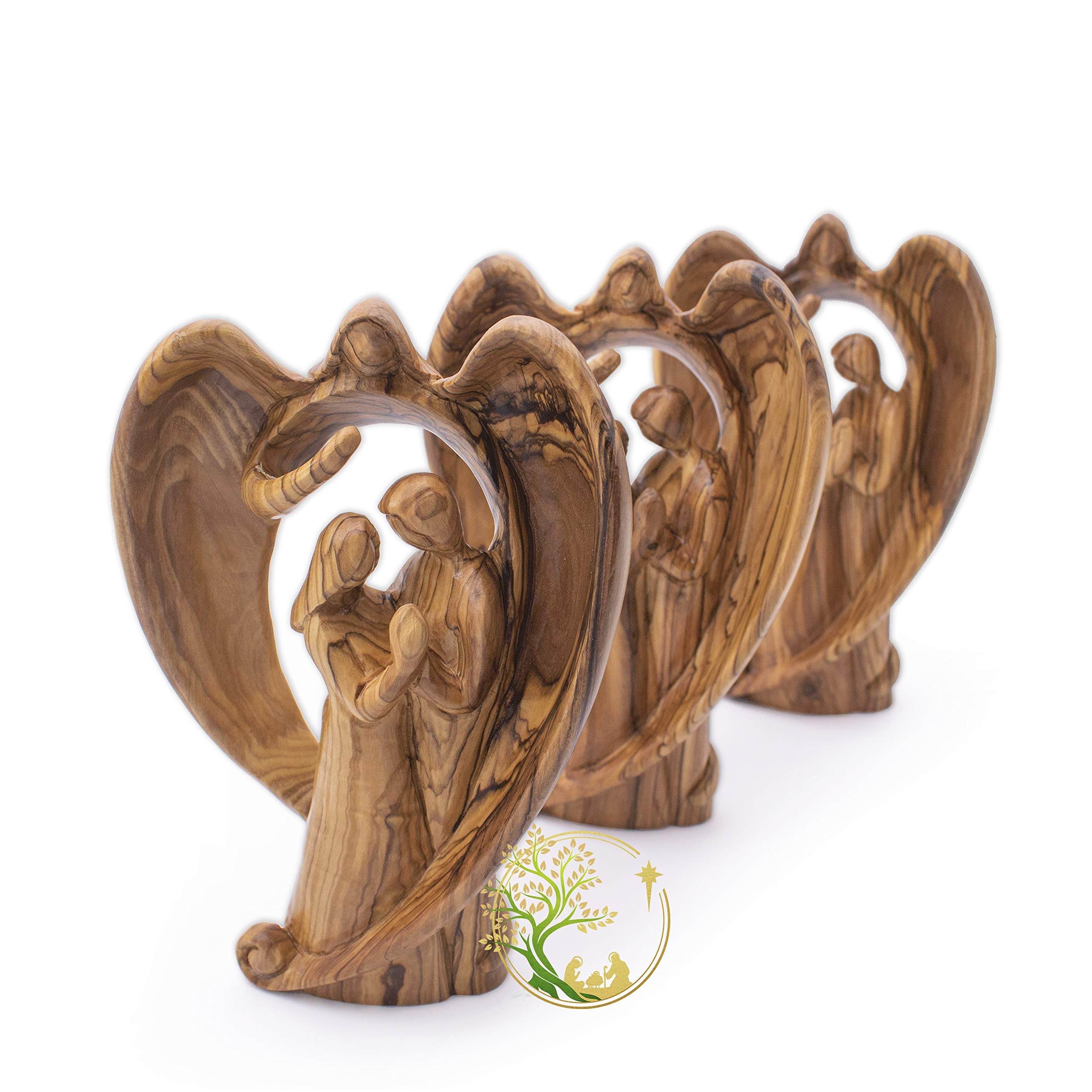 Religious gift olive wood statue from Holy Land
