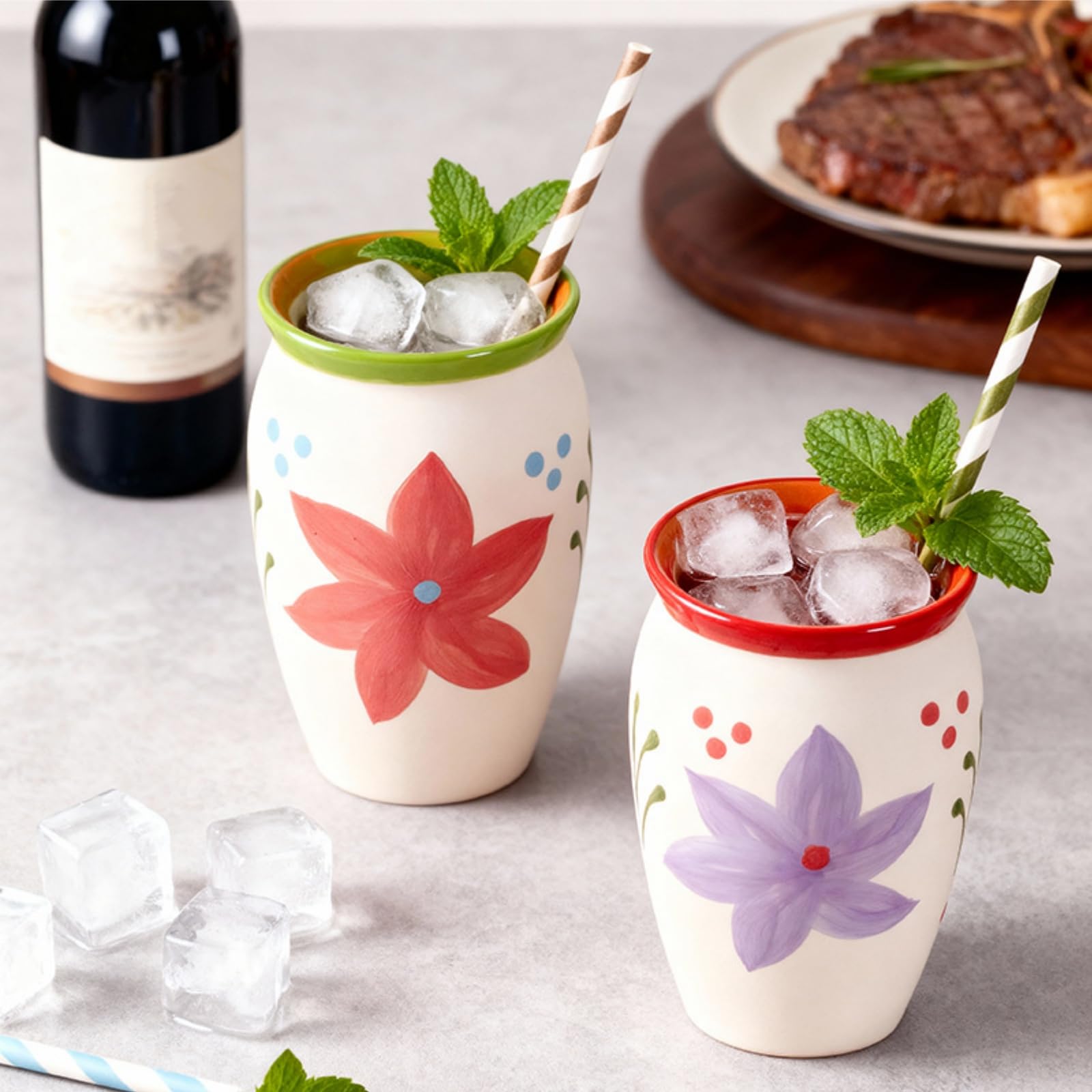 Covzoe margarita and tequila cups cantaritos