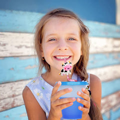 curved plastic cow straw measures 10.23 inches
