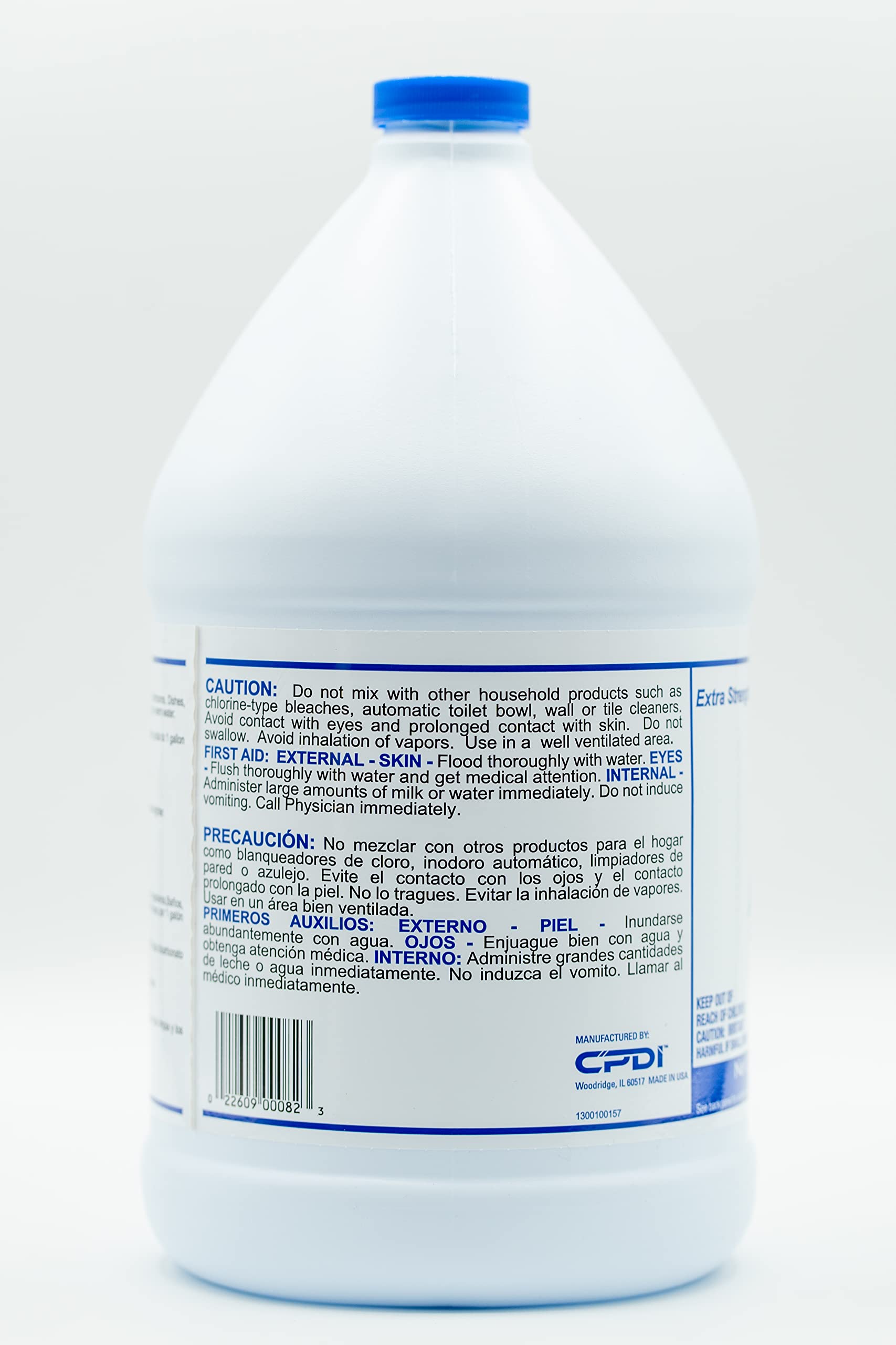 CPDI Clear Ammonia Cleaner Liquid packaging and label