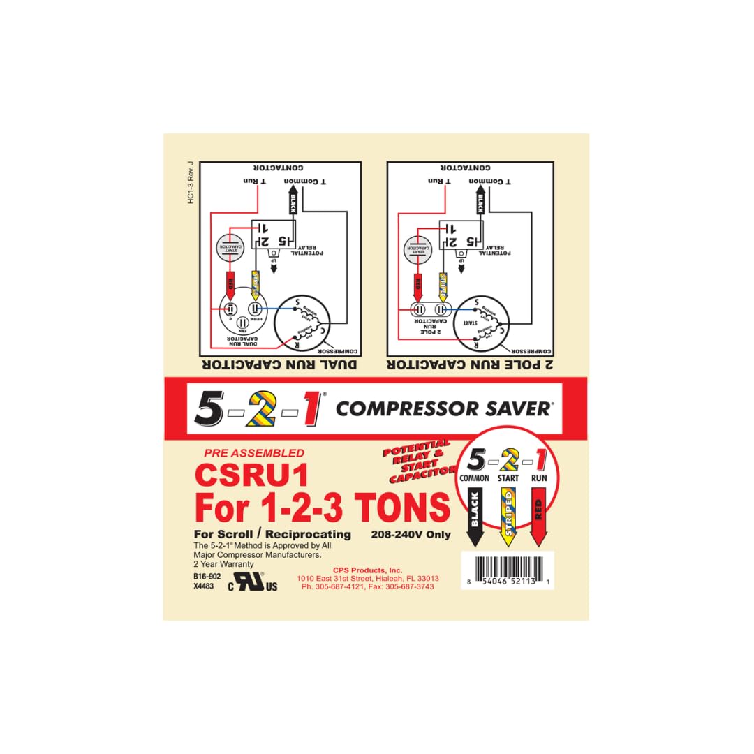 CSRU1 compressor saver device for 1-3 ton units
