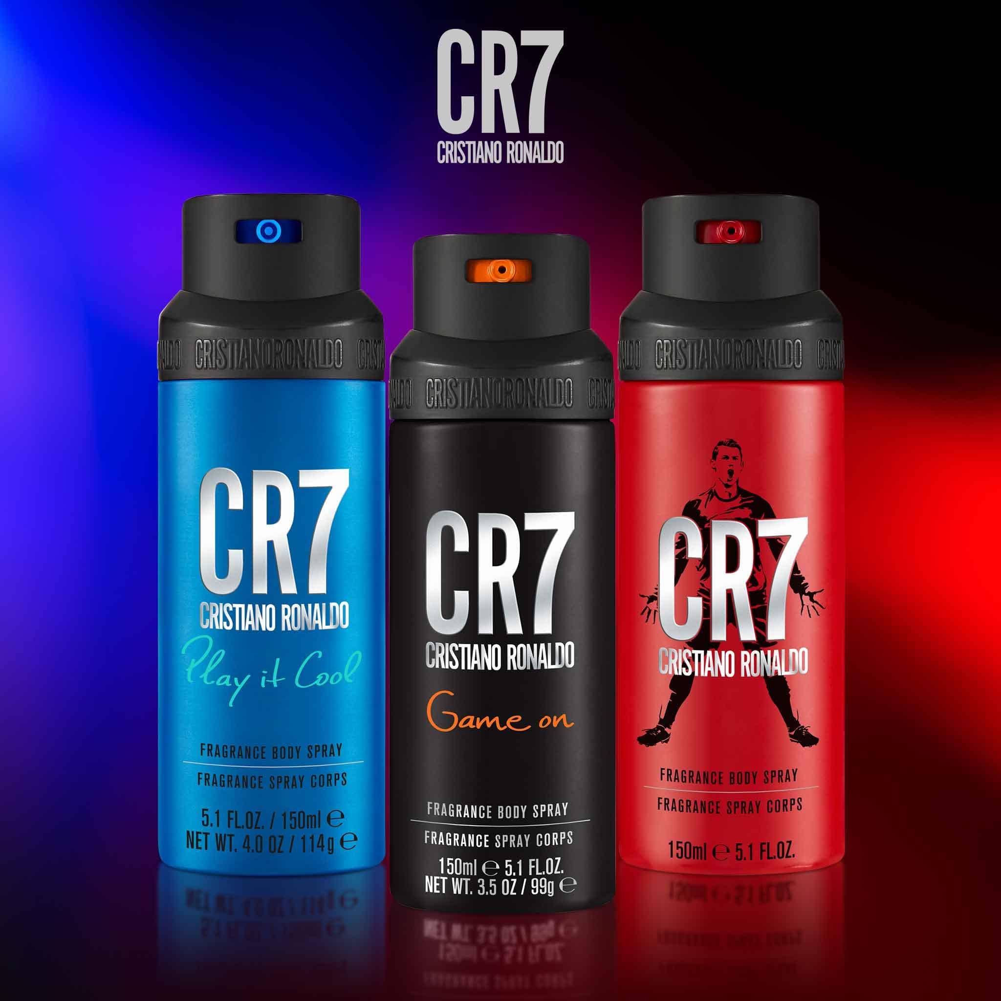 The Ronaldo lifestyle fragrance collection launched in 2013 Cristiano Ronaldo