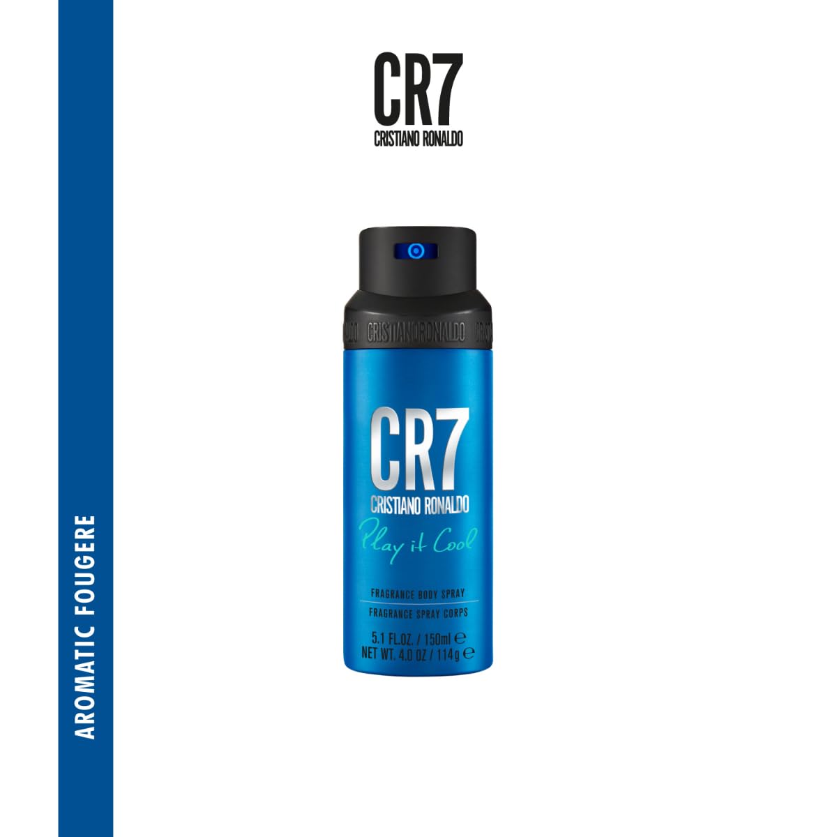 CR7 Play It Cool top notes Mandarin Bergamot Pear