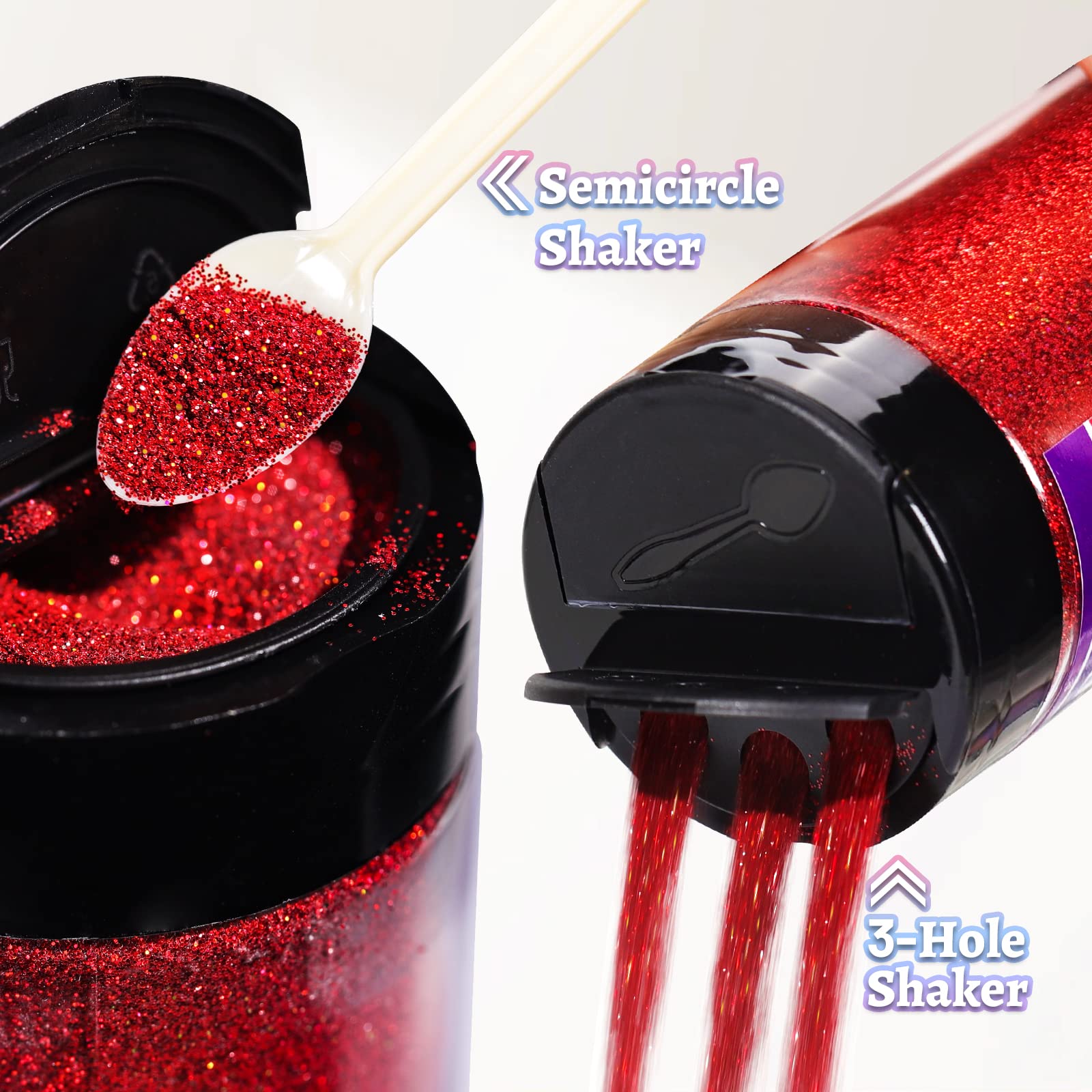 Craft glitter for resin tumblers