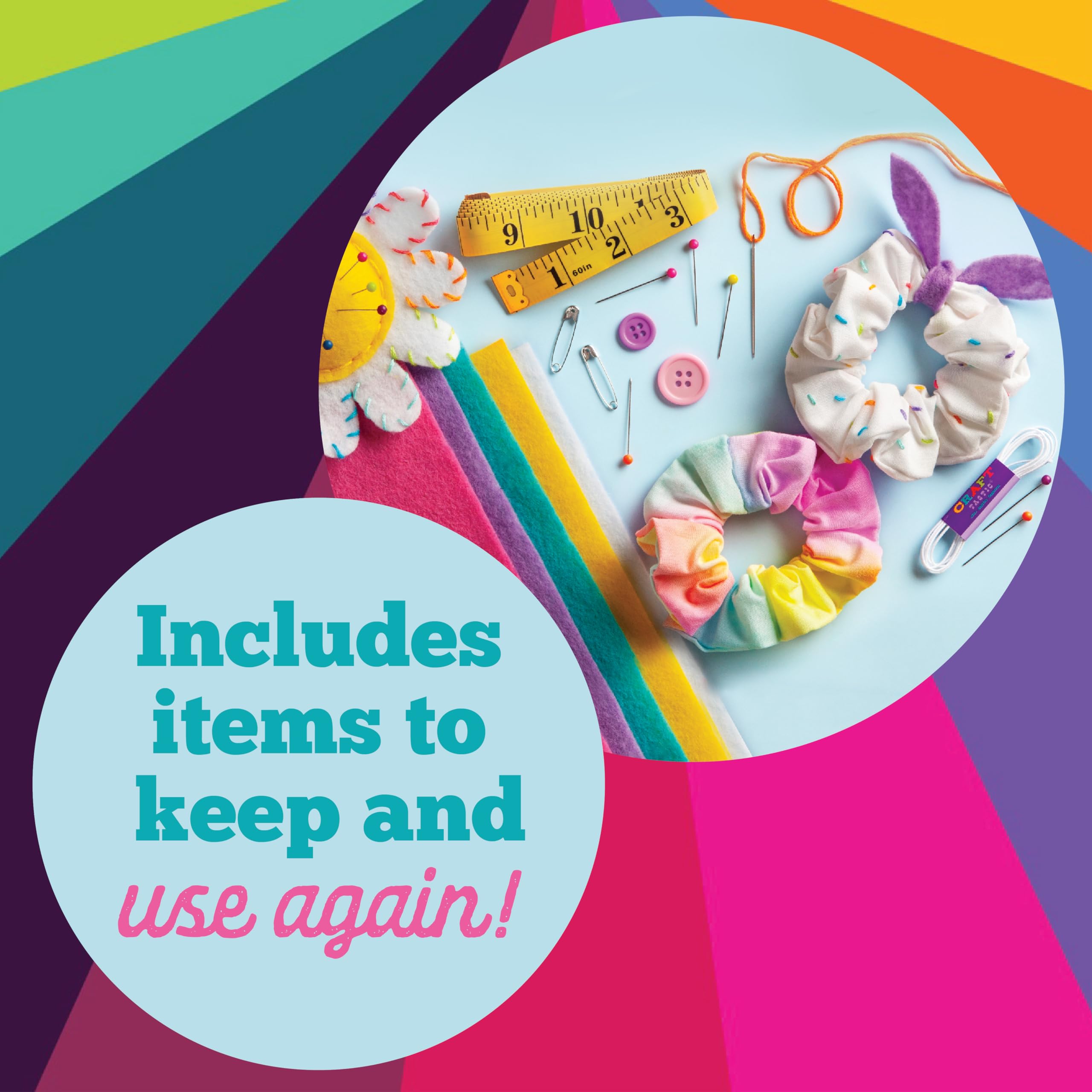 Embroidery stitches and beginner projects for kids