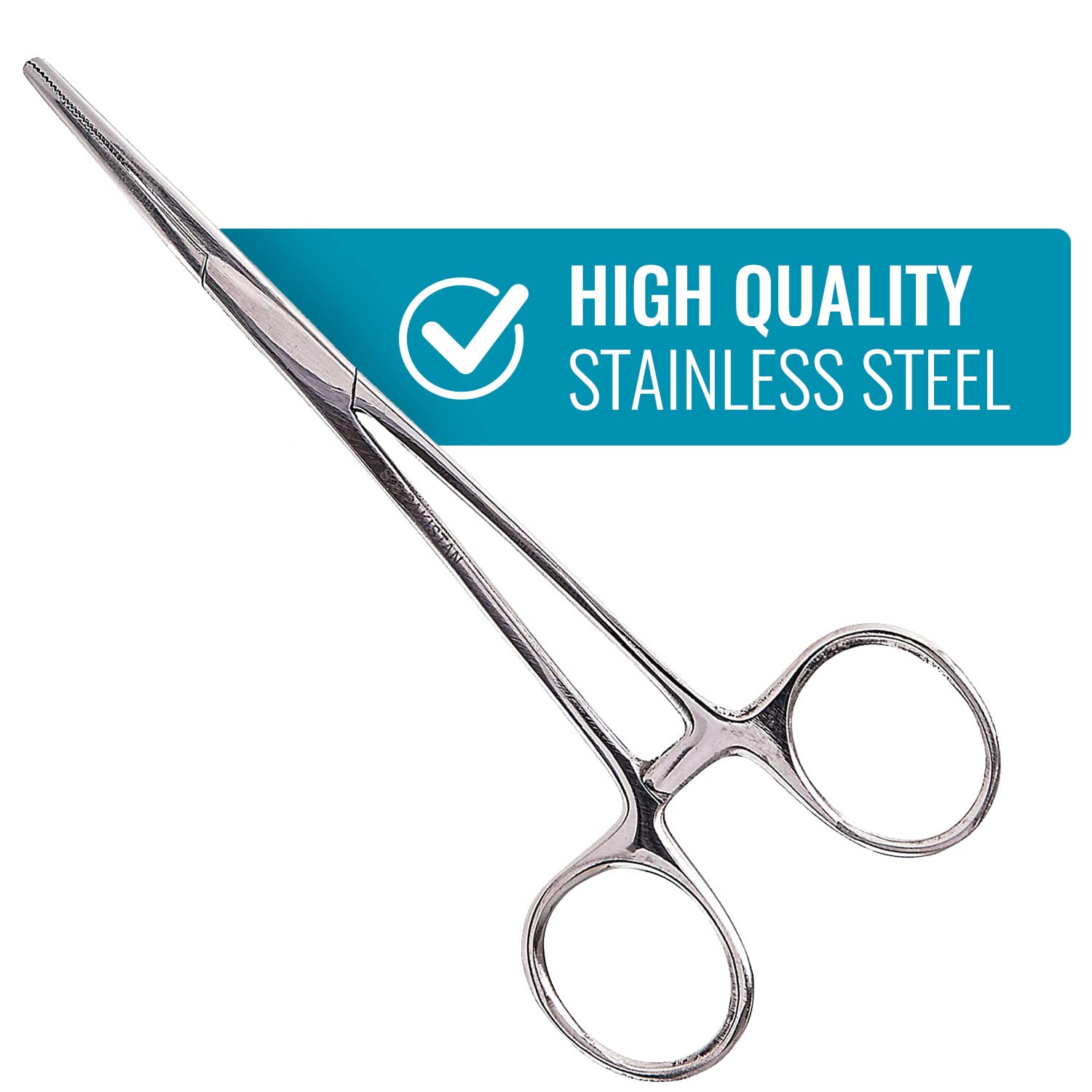 Compact Kelly forceps suitable for crafts and medical tasks