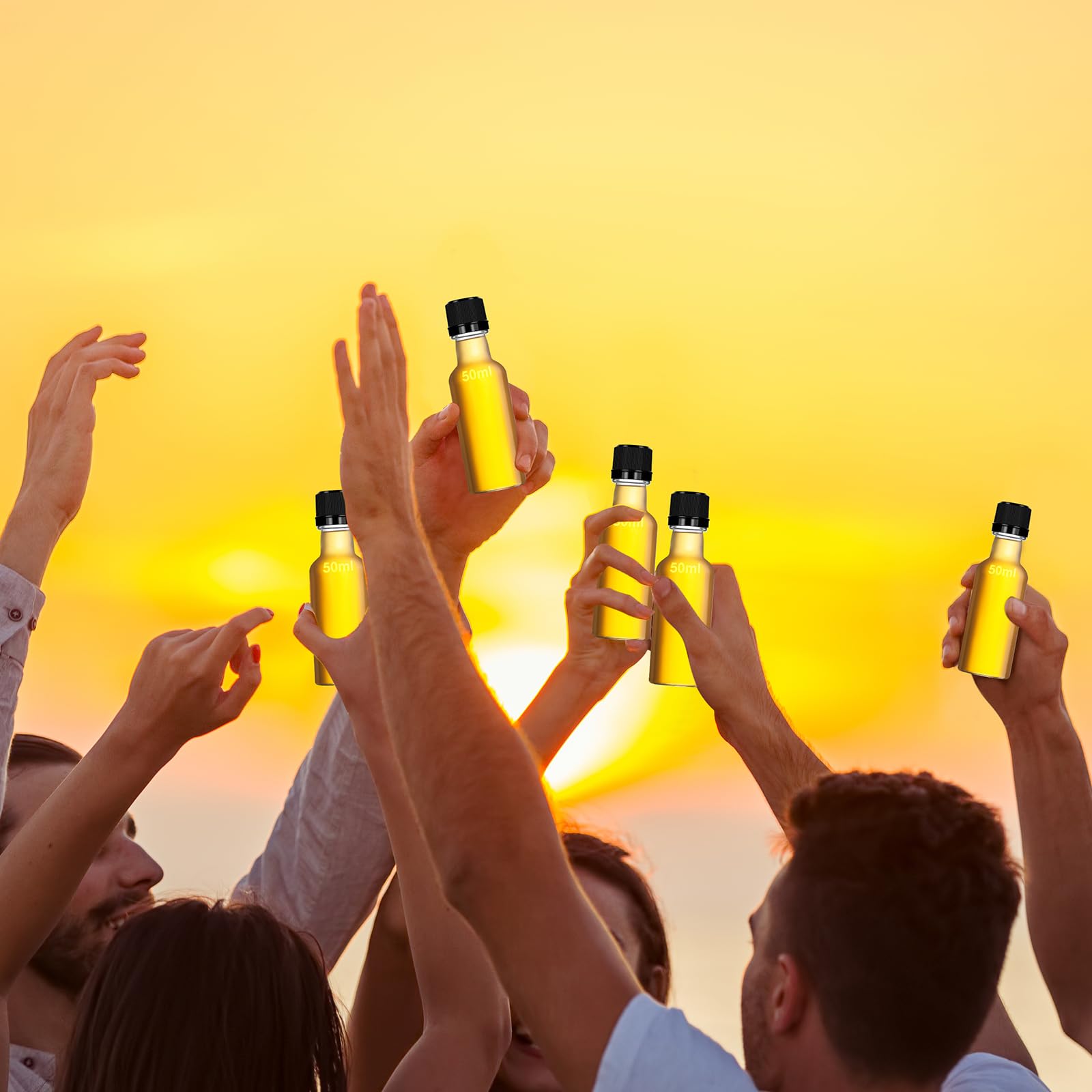 food-grade safe plastic bottles for cosmetics or syrups