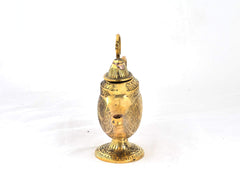 Oil lamp and decorative lamp in brass aladin style