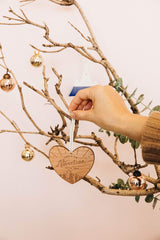 Customize Life's An Adventure ornament with your message on the back for personalized gifts