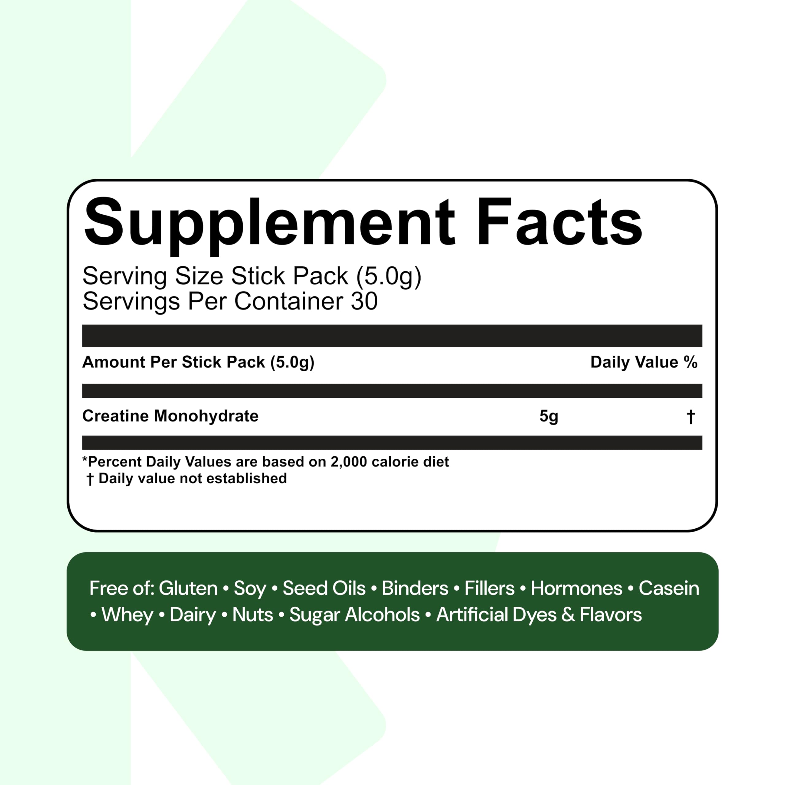 Creatine monohydrate powder for both women and men