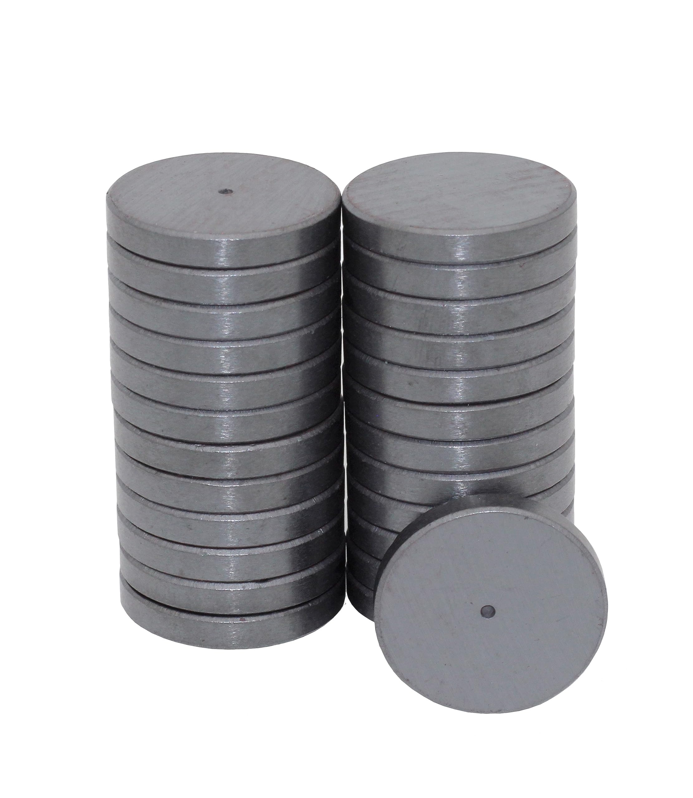 Creative Hobbies Ceramic Industrial Magnets 1 inch ferrite disc beveled edges