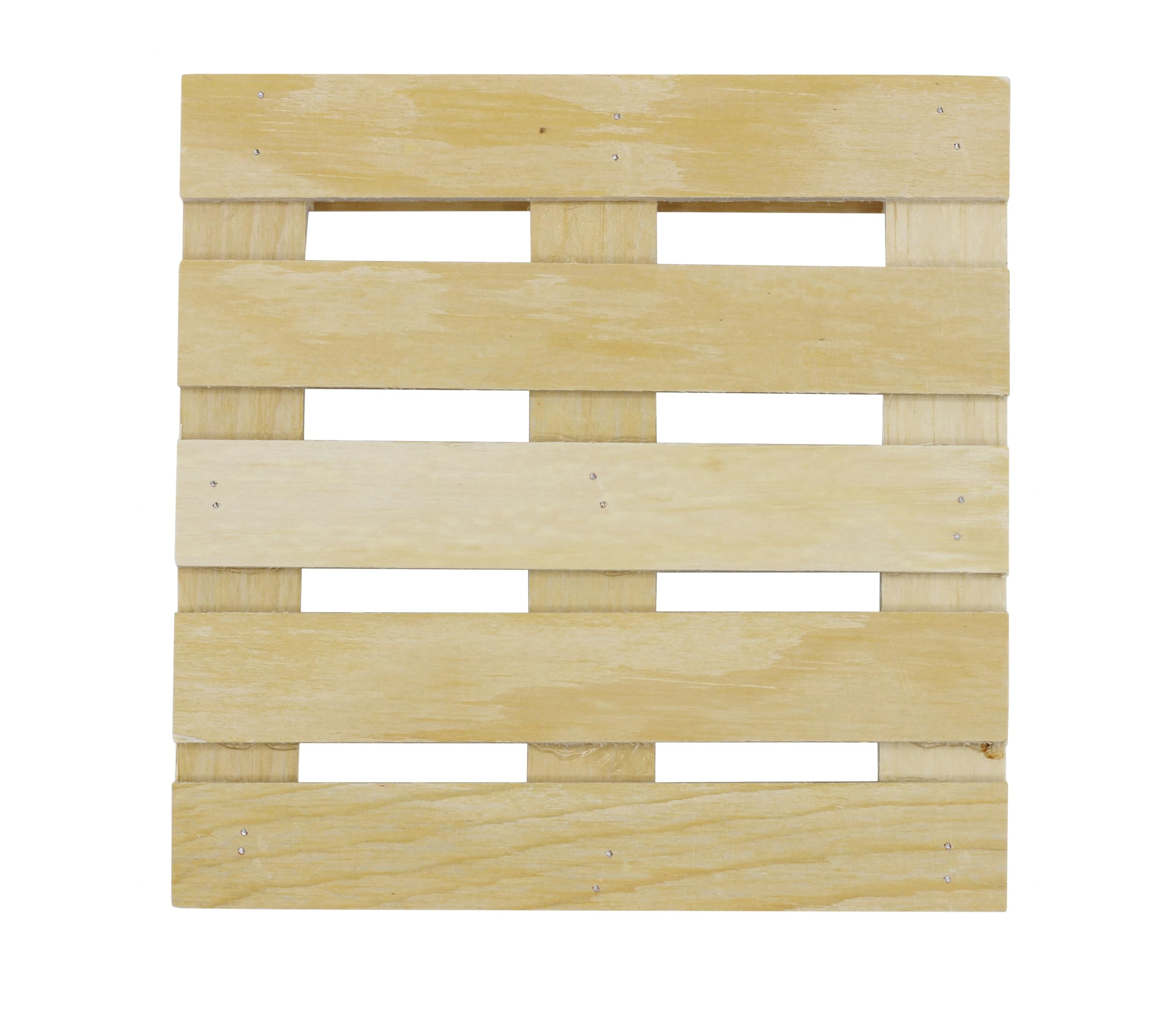 Paulownia wood coaster 4x4 6-pack Creative Hobbies