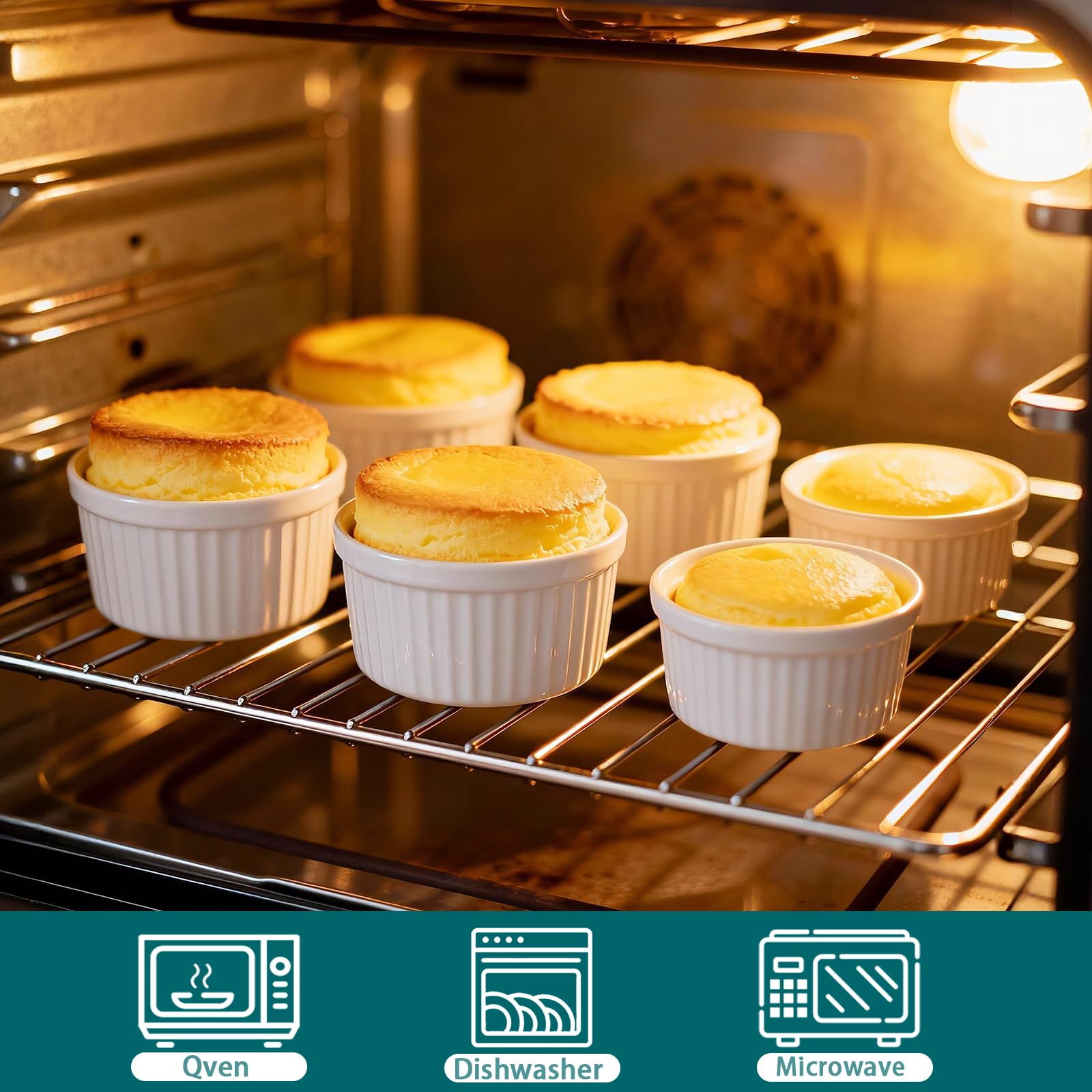 creme brulee ramekins for baking in oven safe ceramic