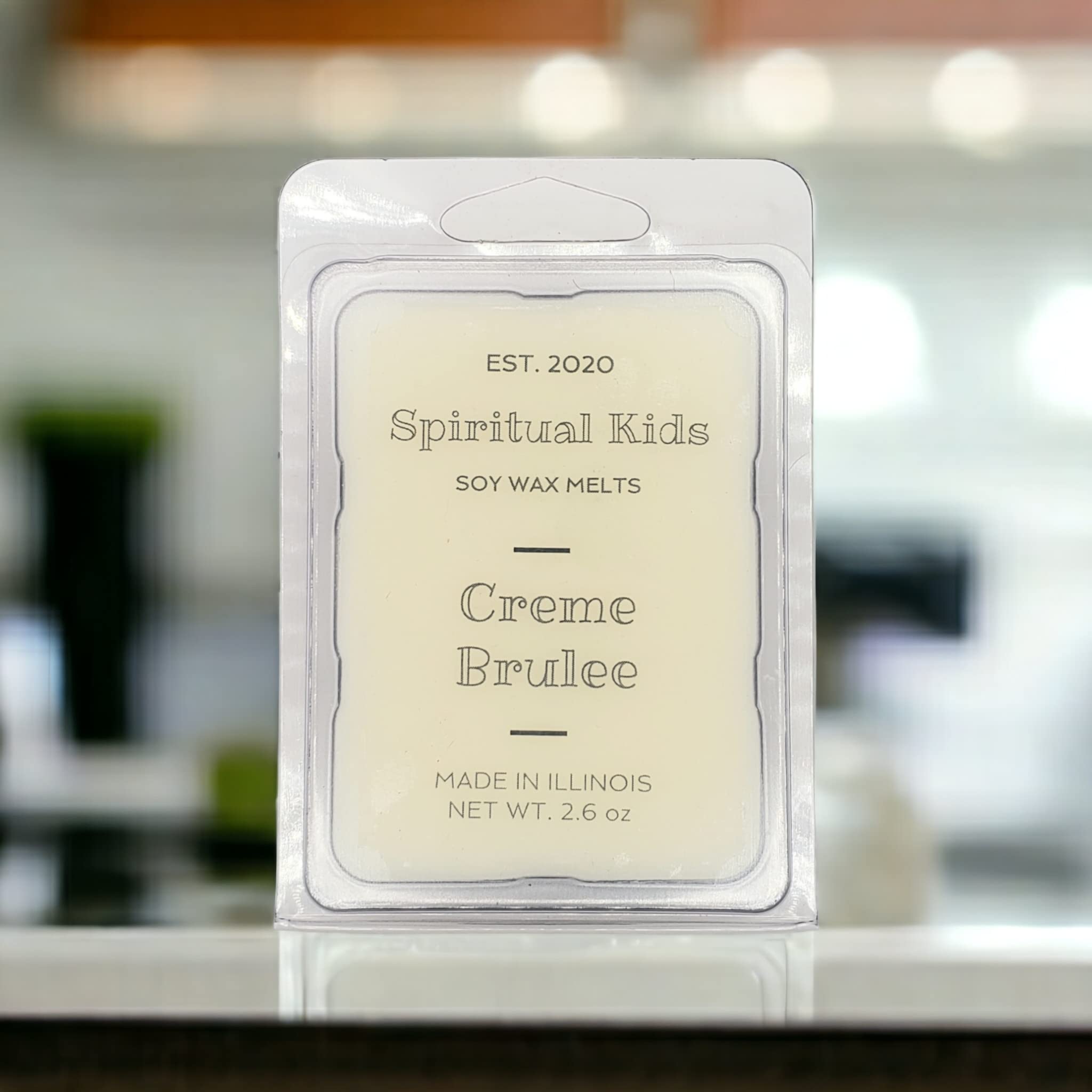 Creme Brulee wax melts fragrance with essential oils two pack