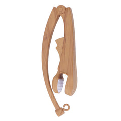 Crib attachment arm clamped to flat surface