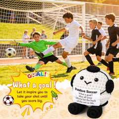 Soccer doll handmade gift for boys and girls