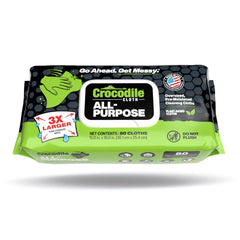 Crocodile Cloth all-purpose wipes packaging