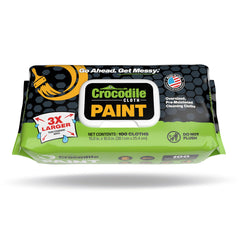 Crocodile Cloth Paint Prep & Cleanup Wipes 15x10 inch wipe pack