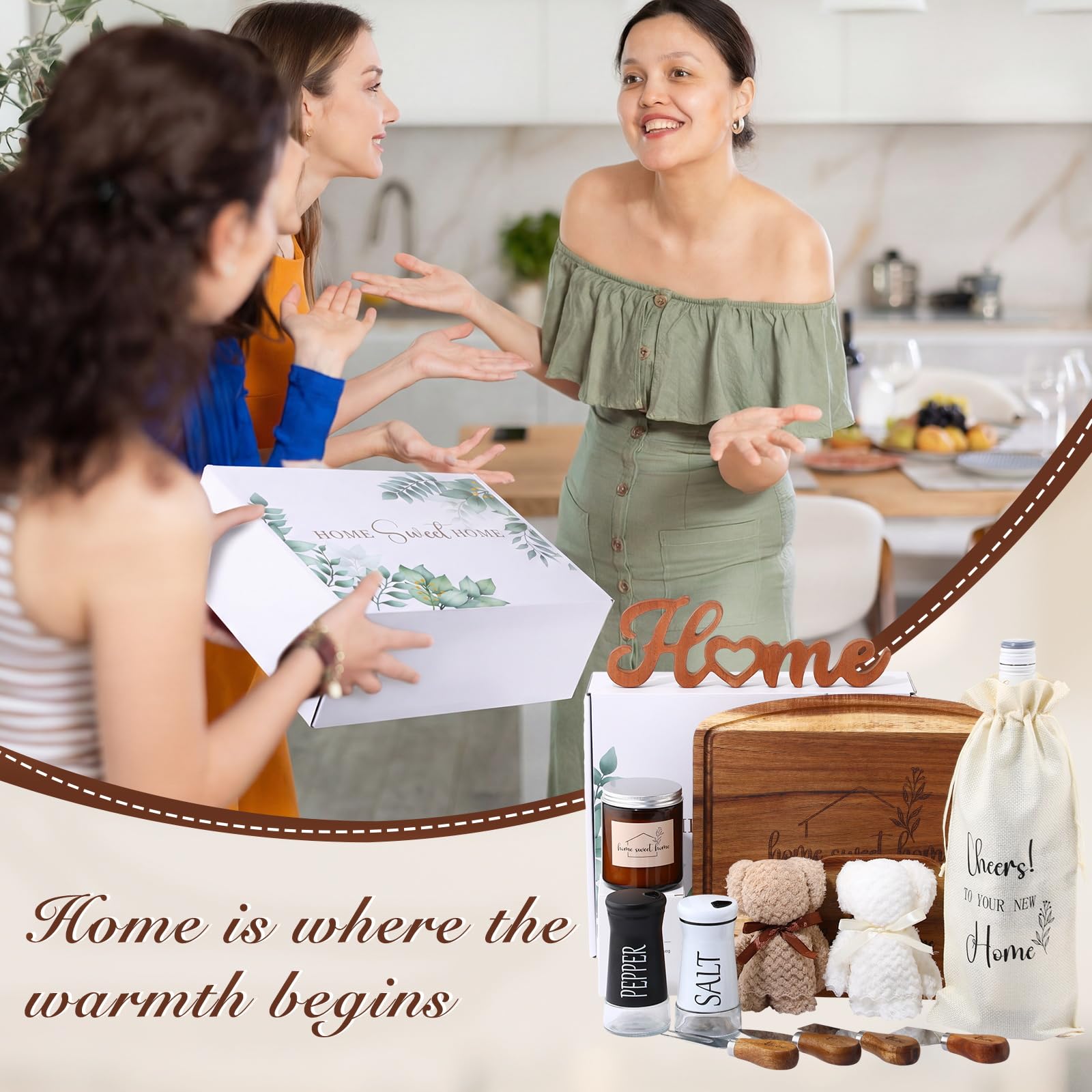 Table decor and gift basket component