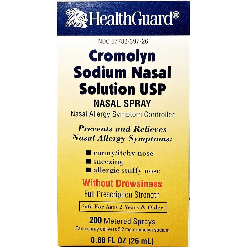 Cromolyn Sodium Nasal Solution 26mL bottle