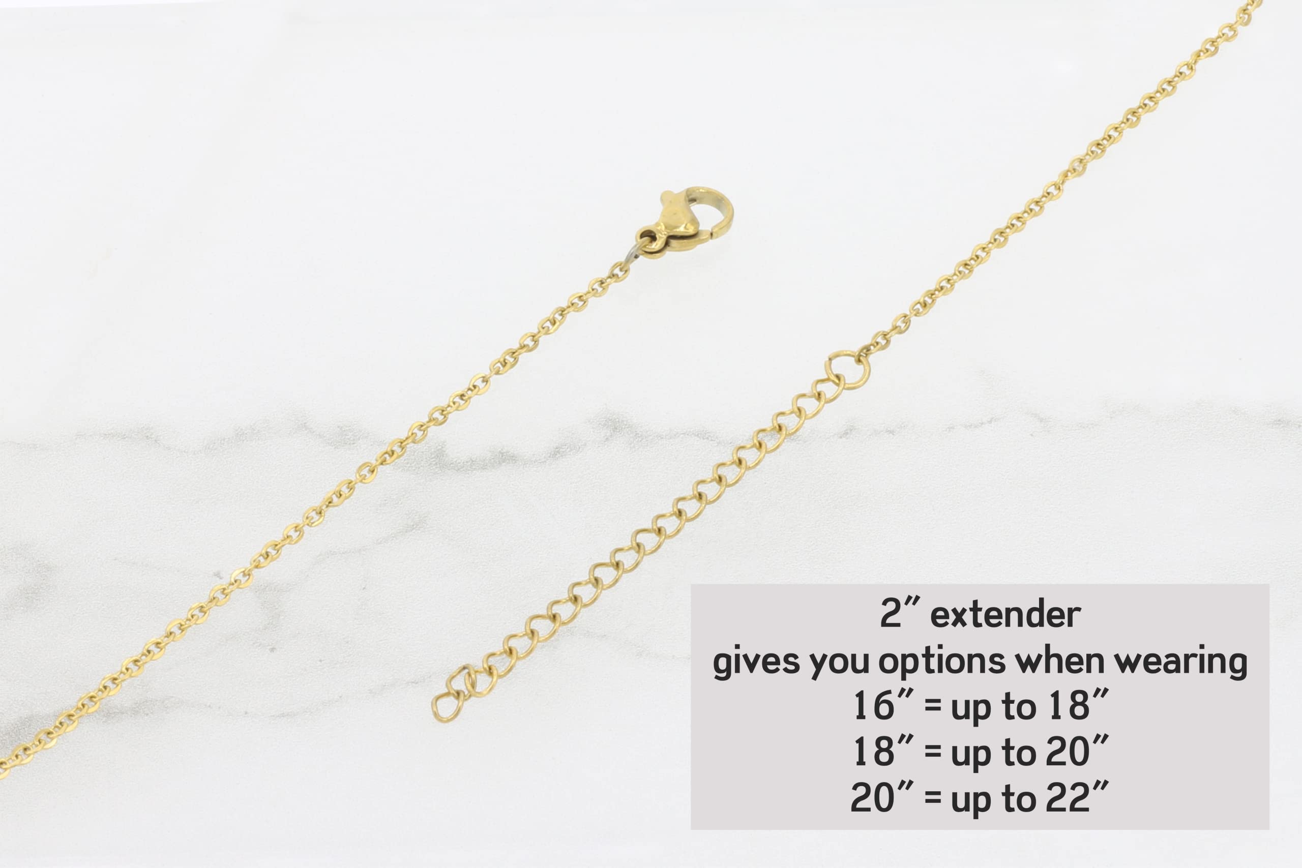 Gift ready baptism necklace for girls